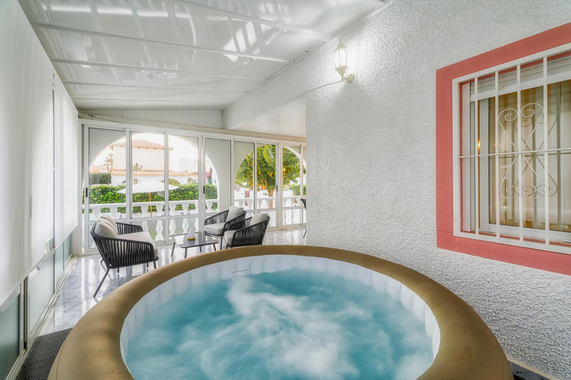 Villa Marie Estancia Premium En El Mar Menor Con Jacuzzi Climatizado Los Narejos Luaran gambar