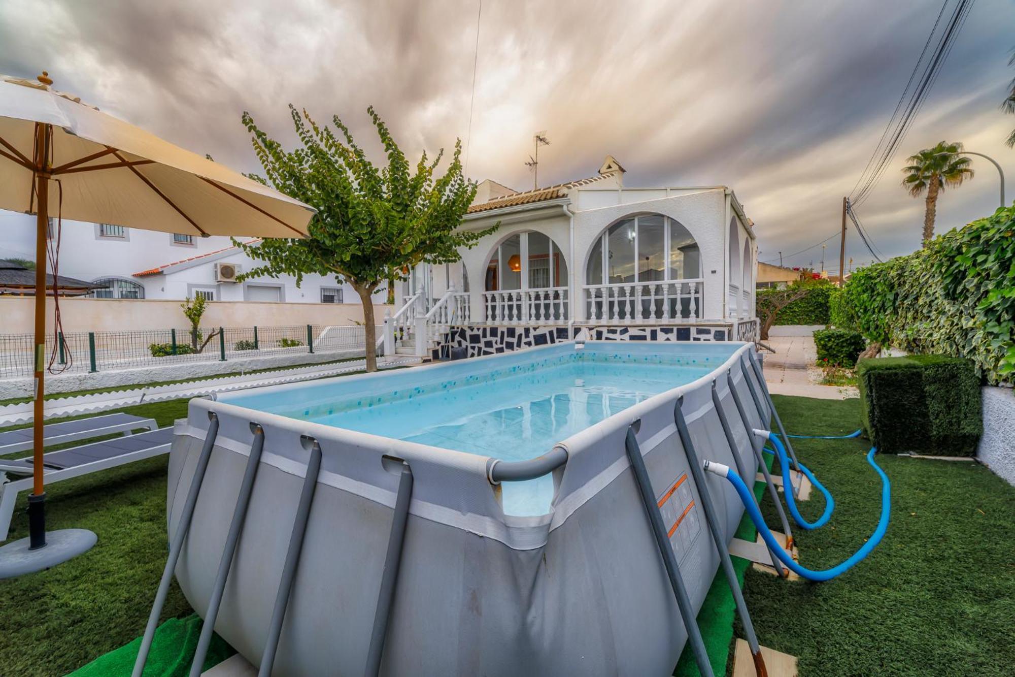 Villa Marie Estancia Premium En El Mar Menor Con Jacuzzi Climatizado Los Narejos Luaran gambar